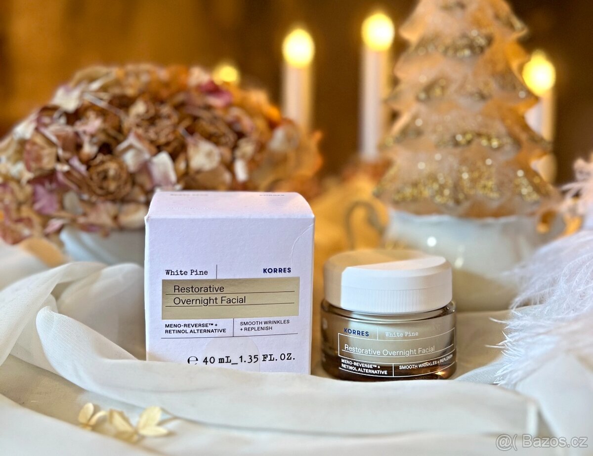 KORRES White Pine Restorative Overnight Facial Cream 40 ml