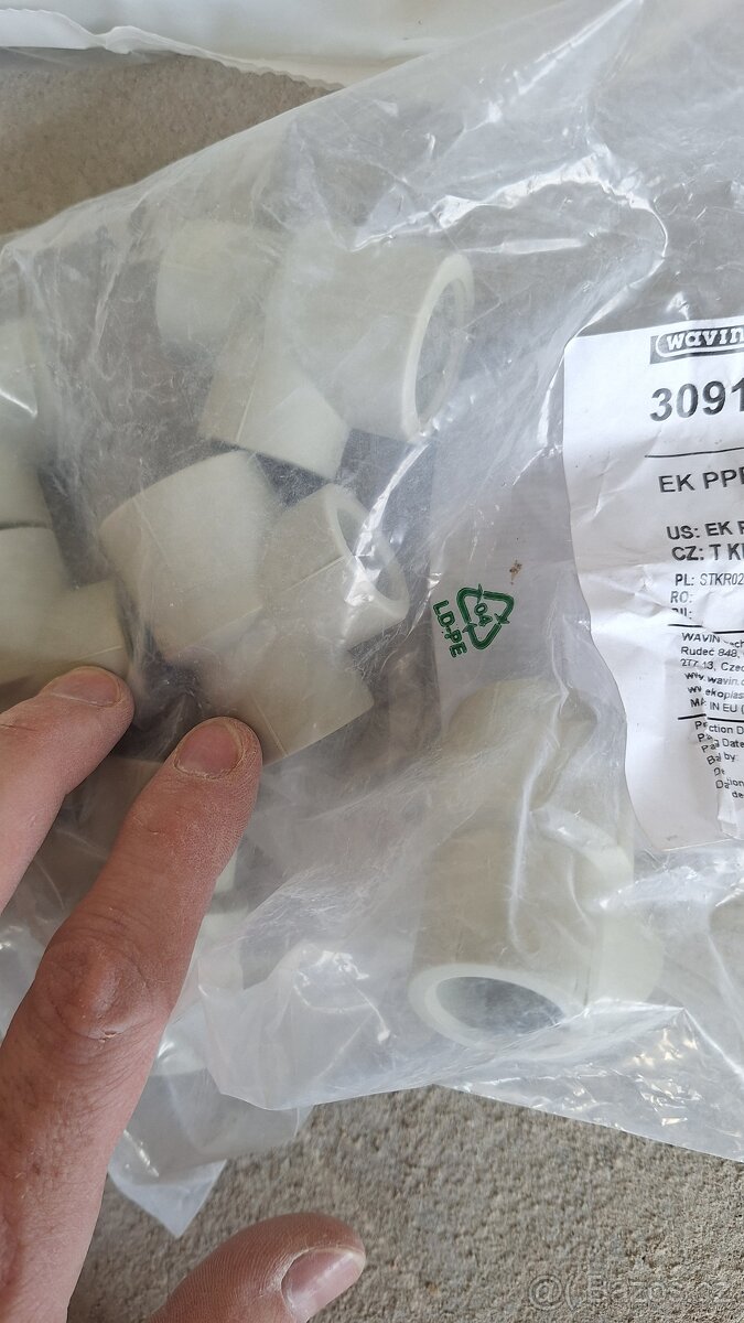 Wavin Ekoplastik křížení hrdlové d25 - 8595705301177