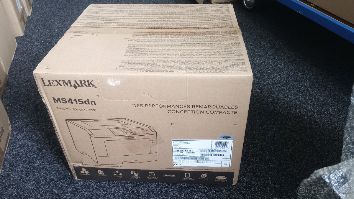 Nová tiskárna Lexmark MS-415DN ,Laserová, černobílá