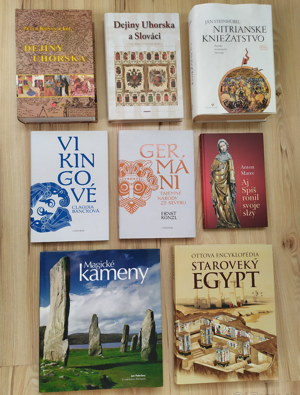 Predám knihy- dejiny rôznych národov