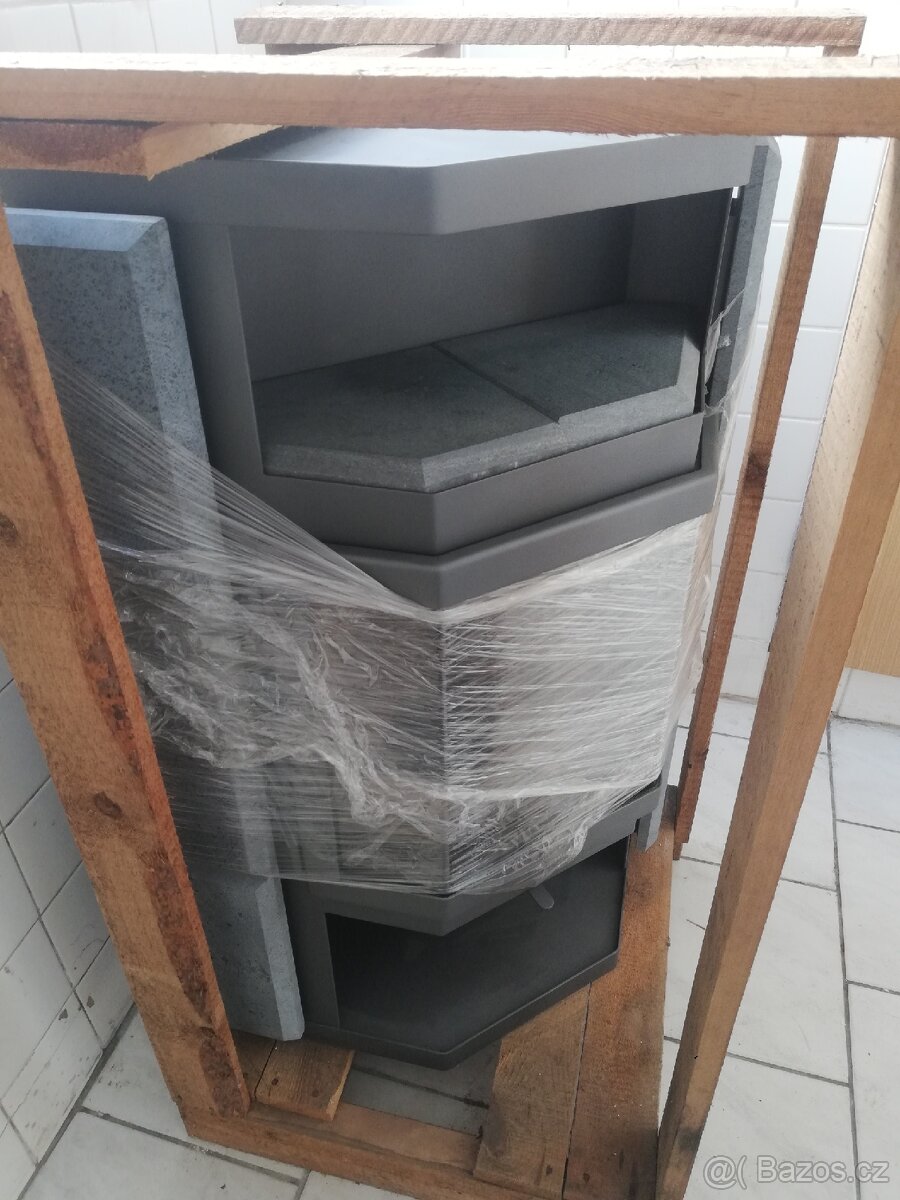 Krbová kamna rohová