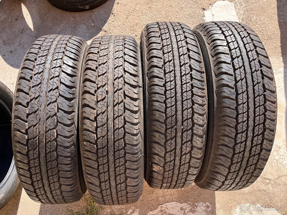 4x 225/70R17C 108/106S, DUNLOP GRANDTREK AT 20, LETNÍ, NOVÉ
