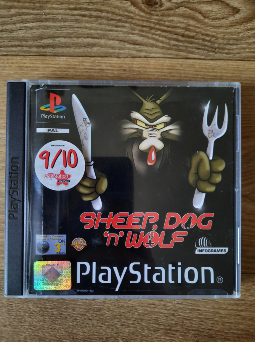 Sheep, Dog 'n' Wolf PAL PLAYSTATION 1 PS ONE PSX PS 1