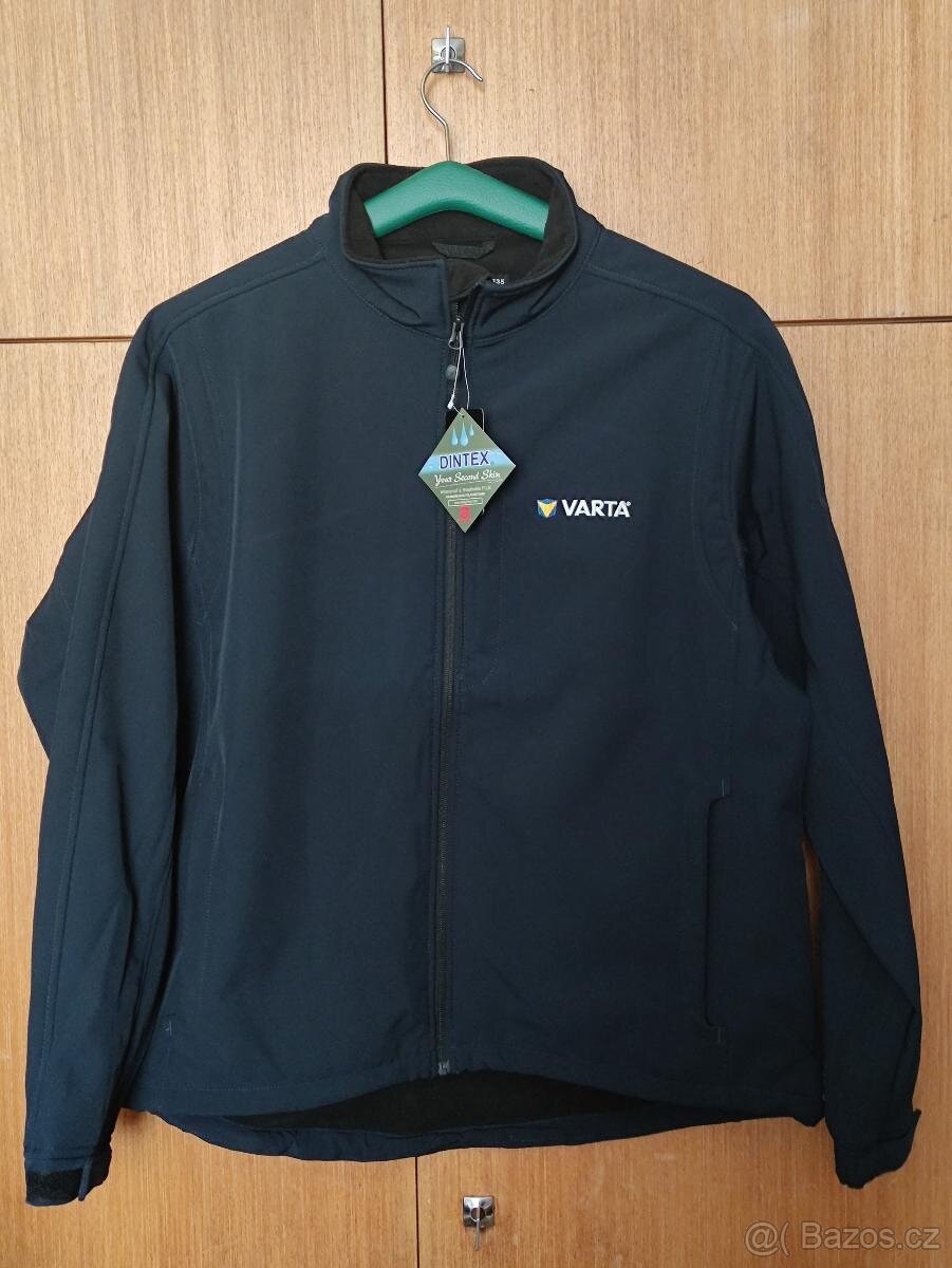 Softshellová bunda, pánská, černá, reklamní, XXL, pošta 75.-