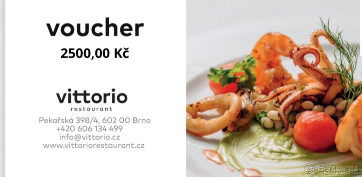 Restsurace Vittorio Brno VOUCHER