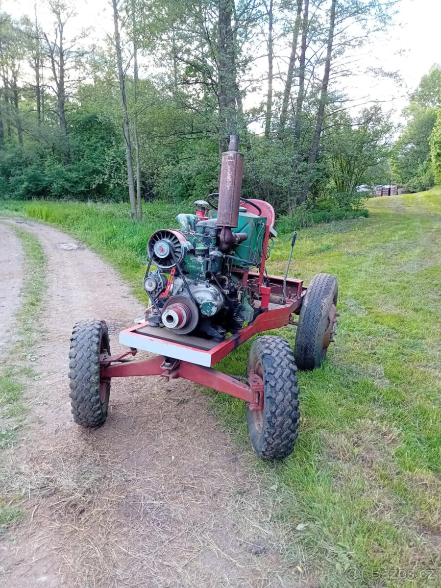 Malotraktor Fréza Diesel 2vál