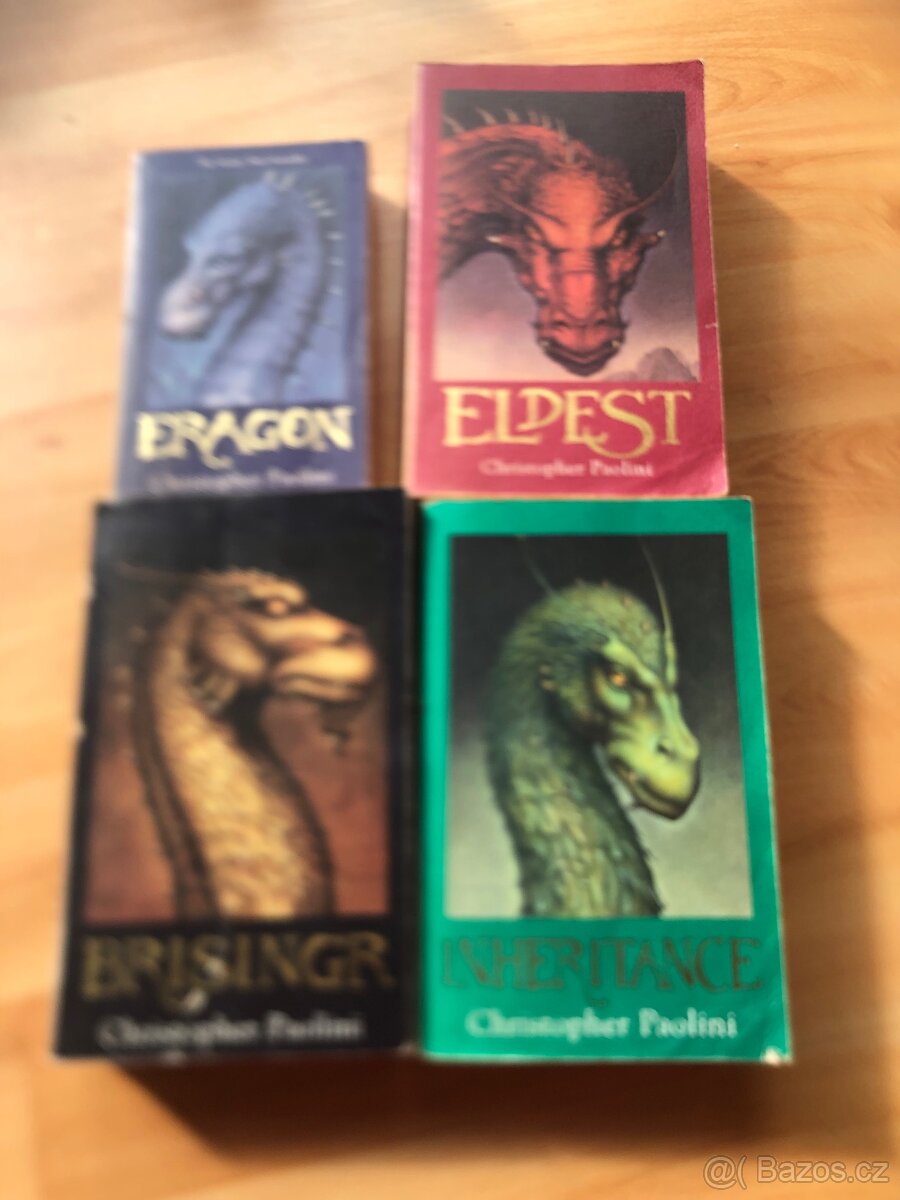 Eragon, Eldest, Brisingr, Inheritance anglicky