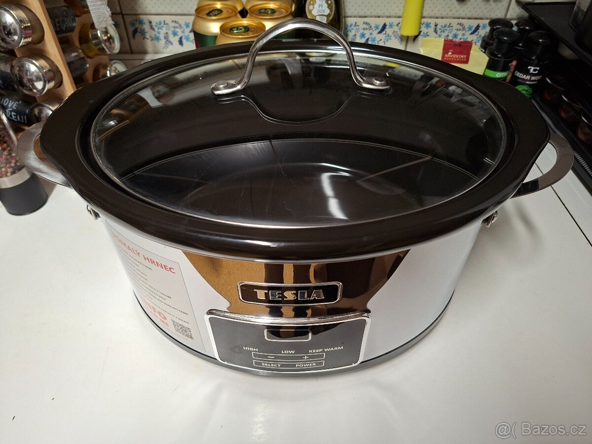 Pomalý hrnec Tesla slowcook S800 Deluxe