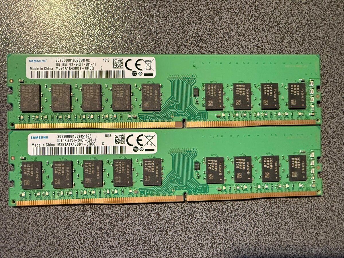 DDR4 ECC RAM 8GB 2400MHz Samsung – server / workstation