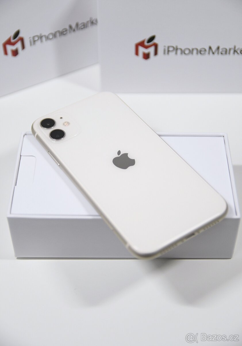 Apple iPhone 11, 128GB, White - záruka 12 měsíců