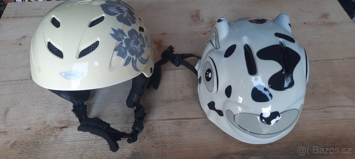 Dětské helma na kolo a na lyže