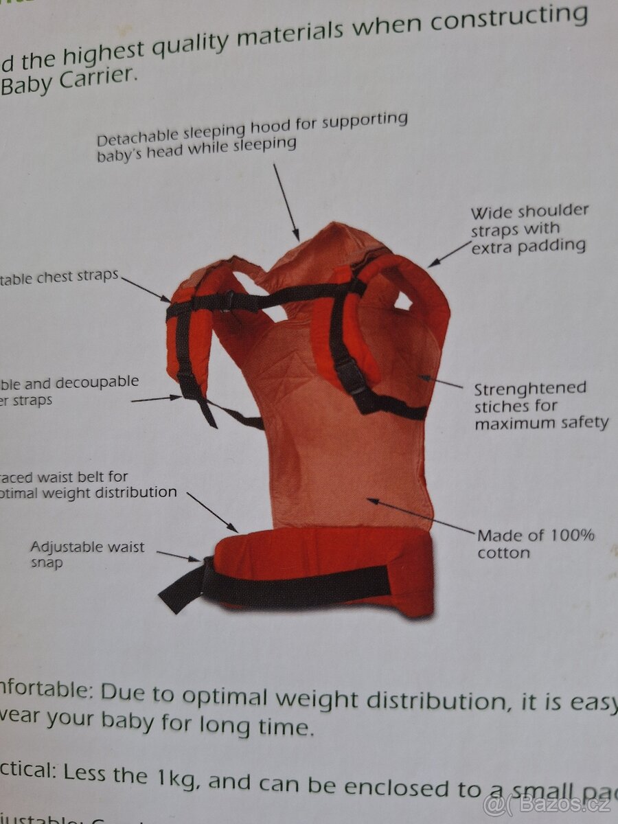 Ergonomické nosítko Liliputi nové