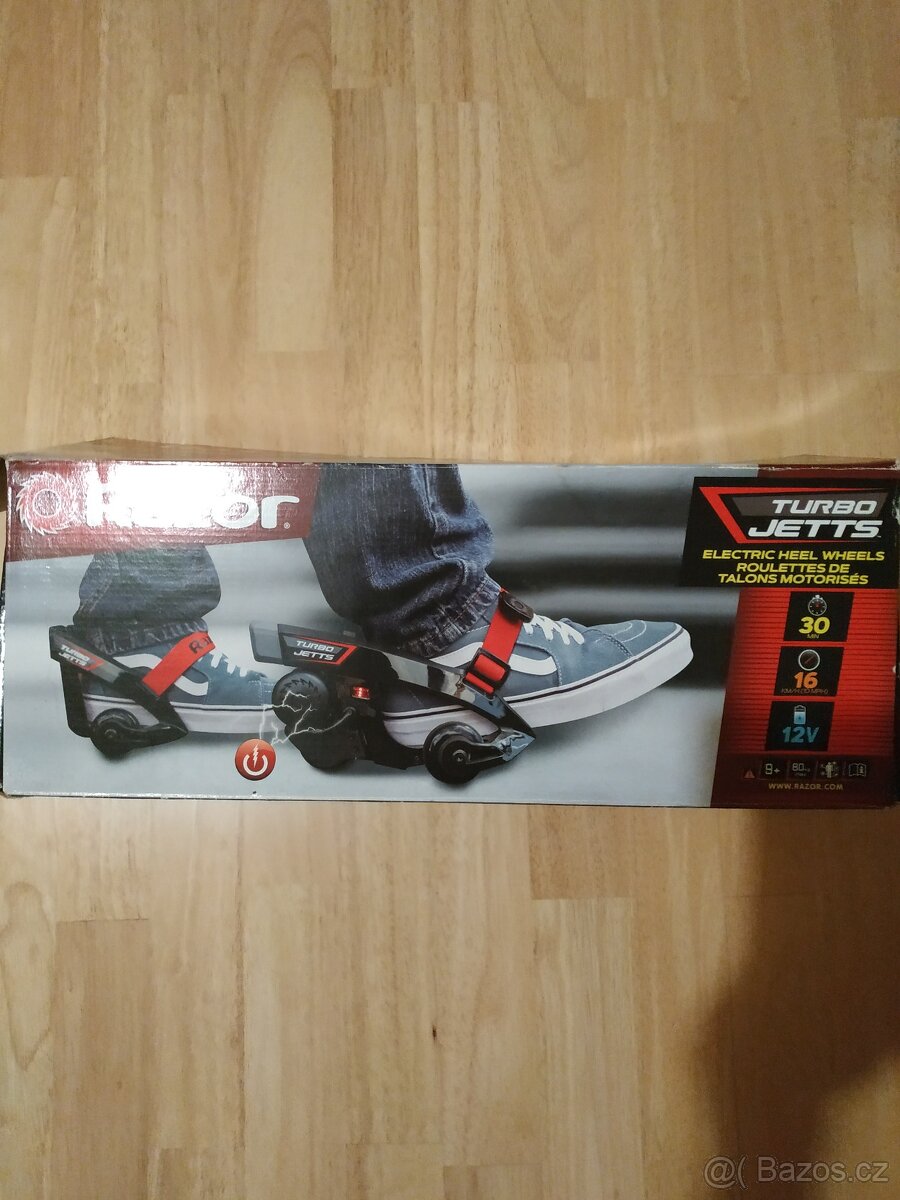 Elektrické brusle Turbo Jets .. Nepouzivane