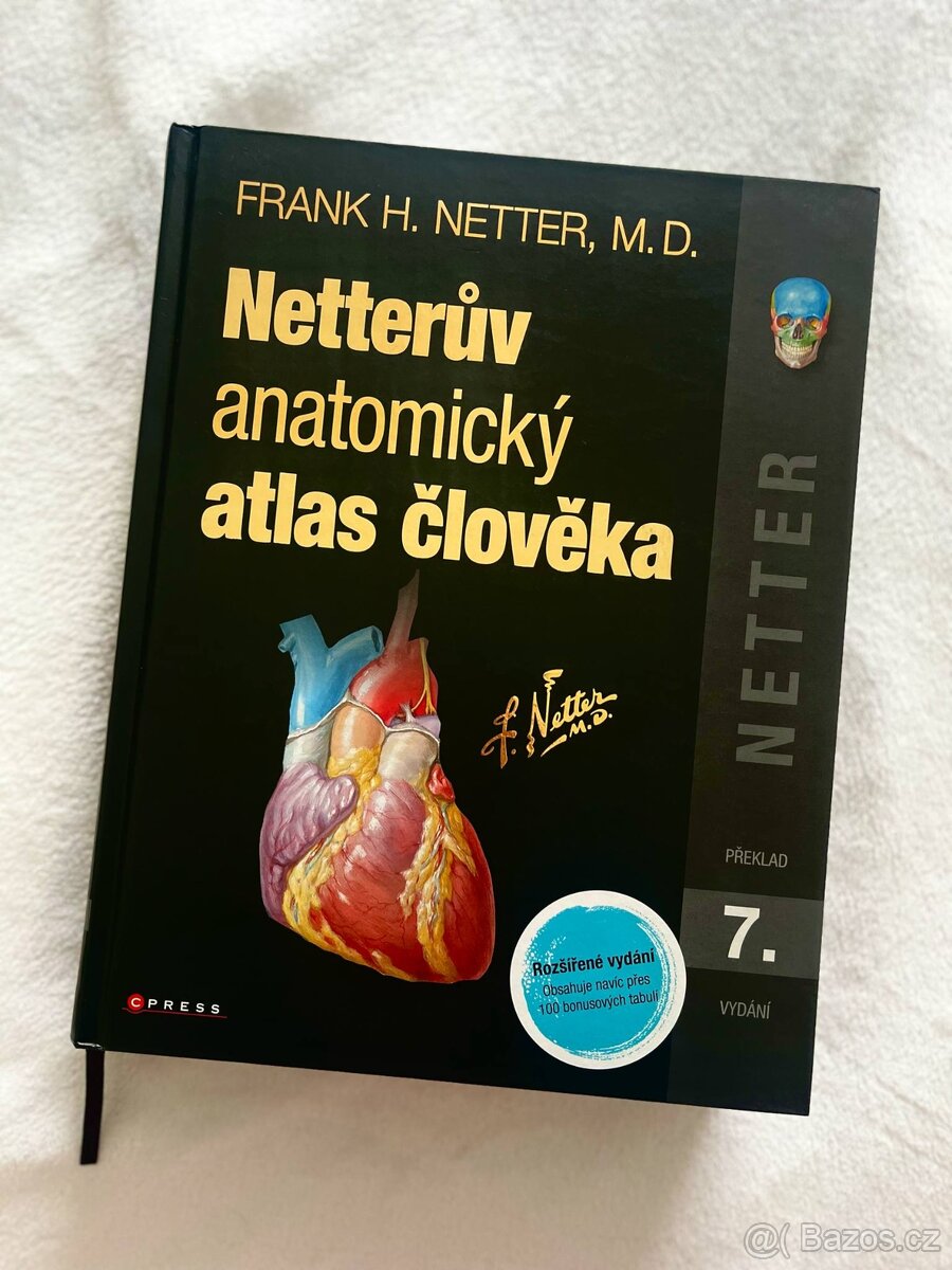 Netterův anatomický atlas, 7. vydání, rozšířené, CZ - TOP st