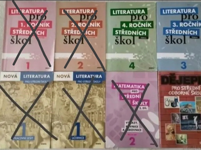 Učebnice + pracovní sešity