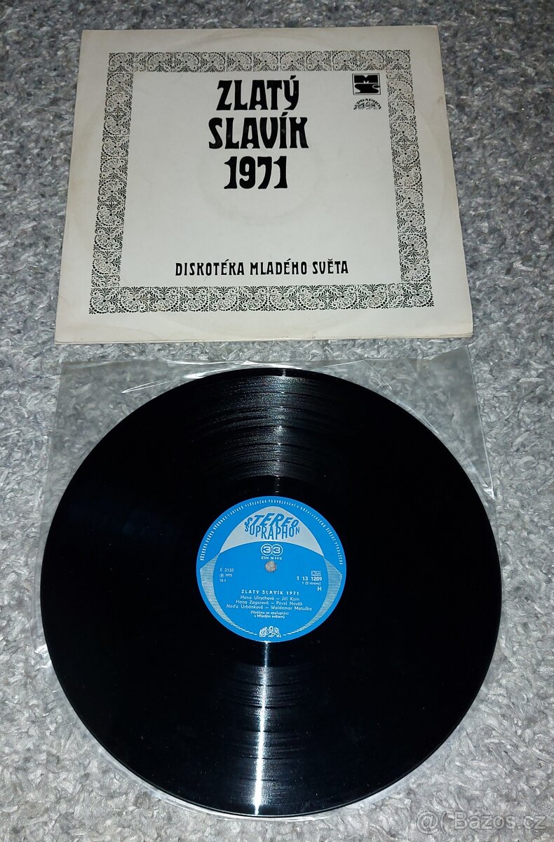 LP Zlatý Slavík 1971