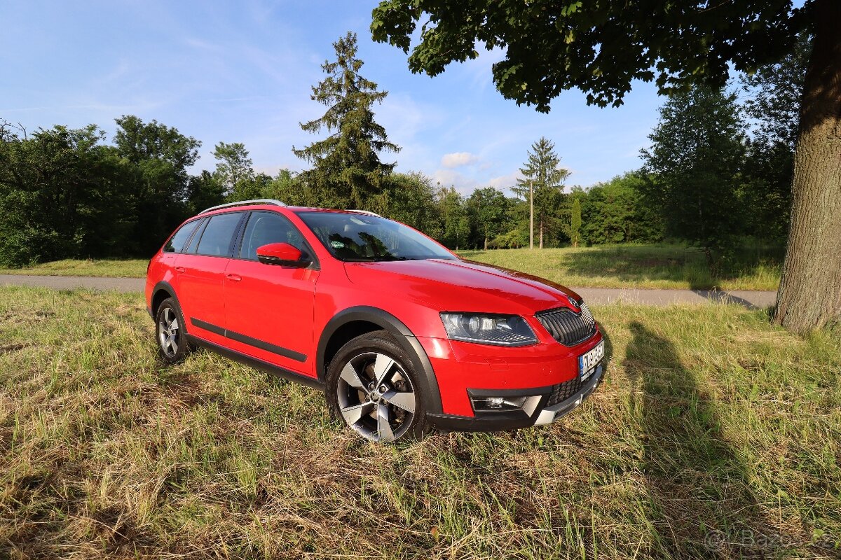 Octavia Scout 2.0 TDI - 135 kW - KOUPENO V ČR-SERVIS ŠKODA