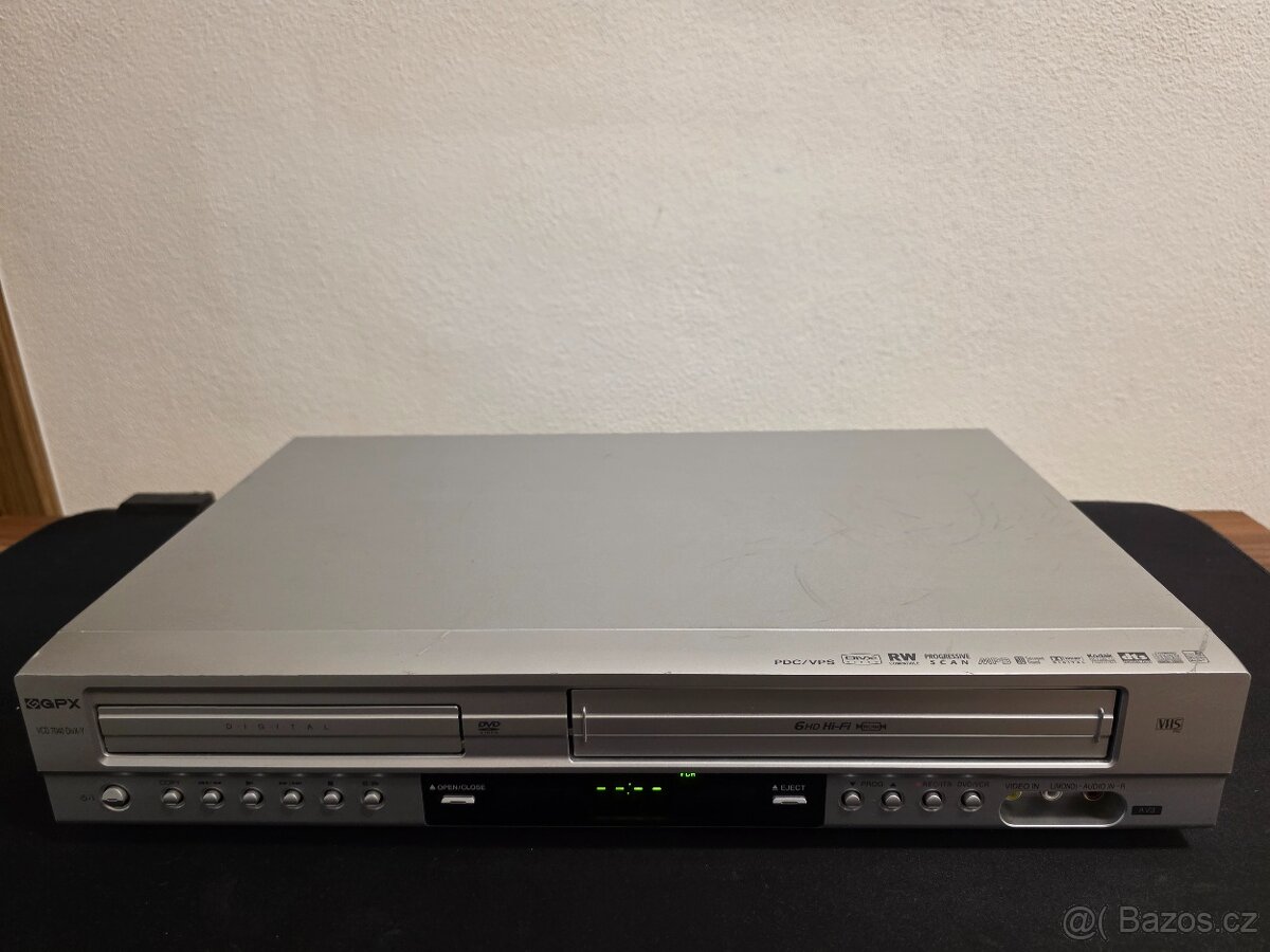 DVD/VHS Combo GPX VCD 7040
