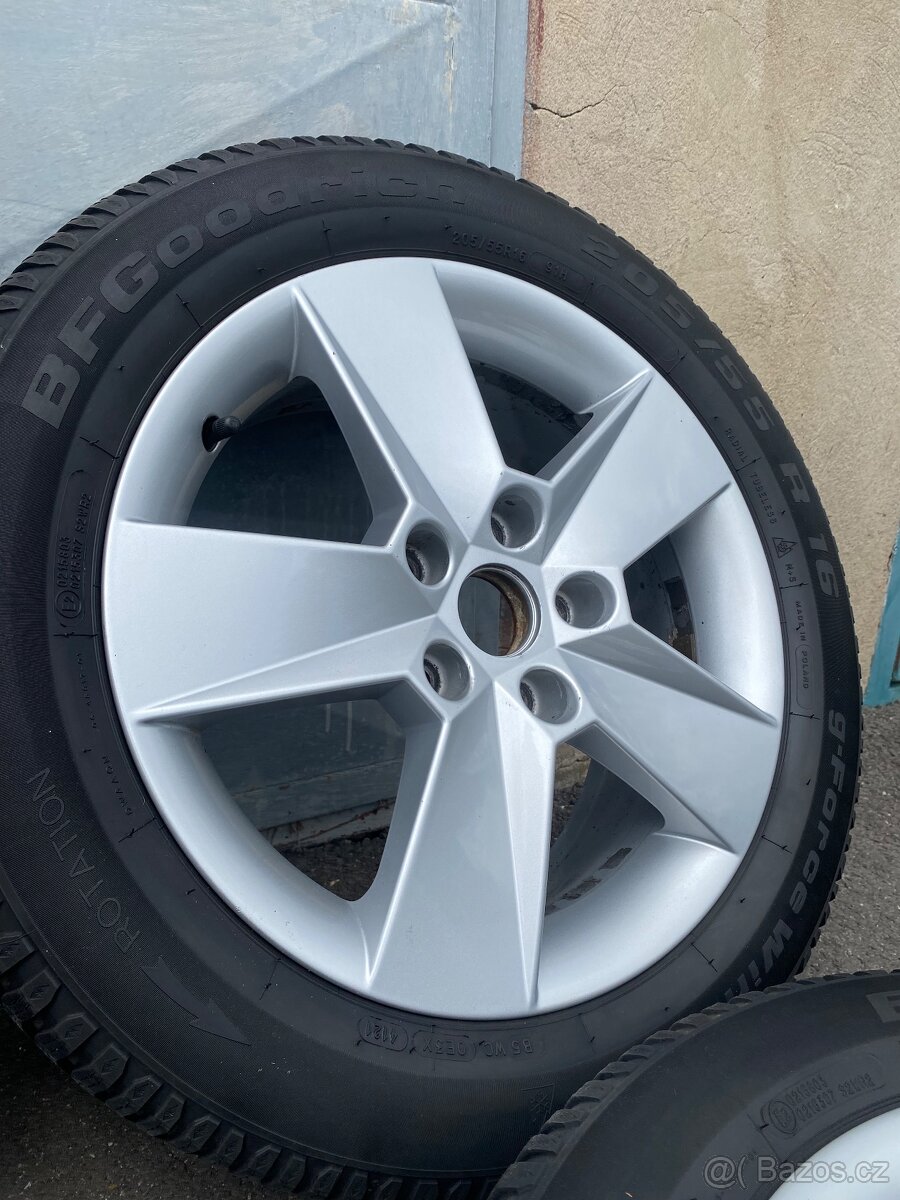 Originál Škoda 5x112 R16 205/55/16