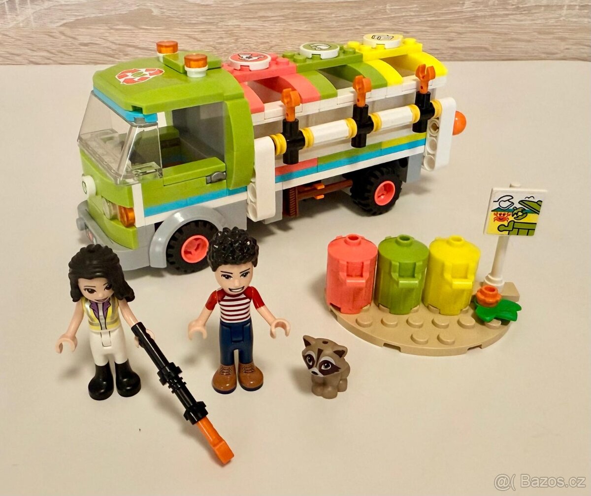 Lego Friends 41712 Popelářský vůz