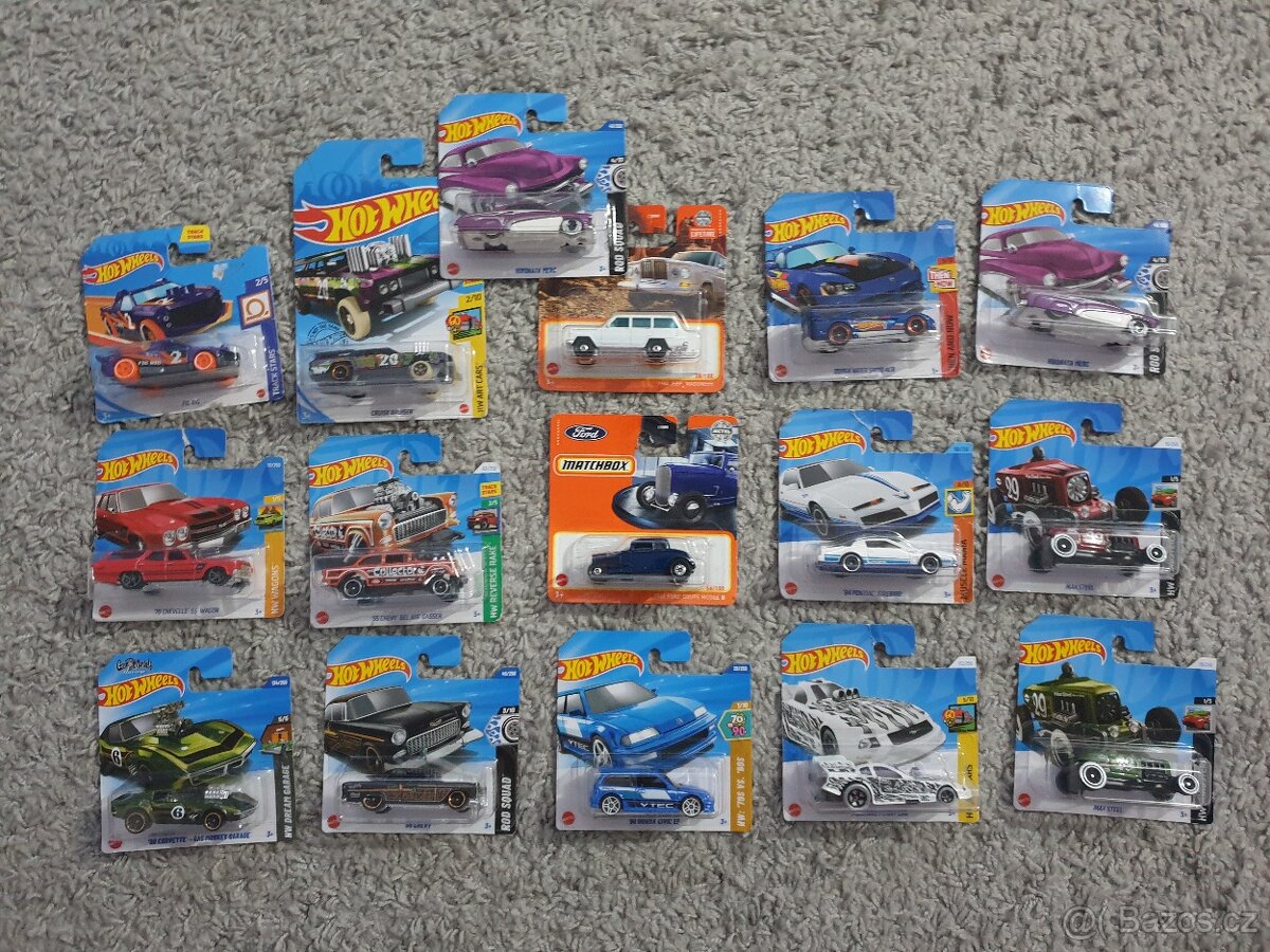 Hot Wheels Matchbox autíčka