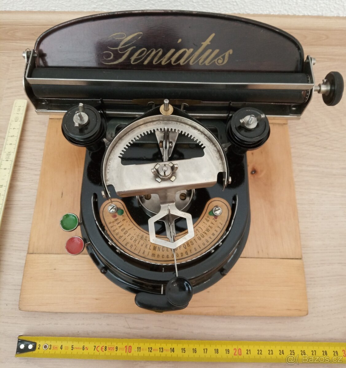 Prodám unikátní psací stroj GENIATUS v TOP stavu