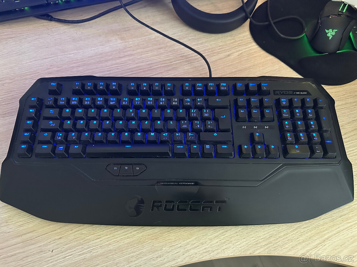 Prodám mechanickou klávesnici ROCCAT Ryos MK Glow