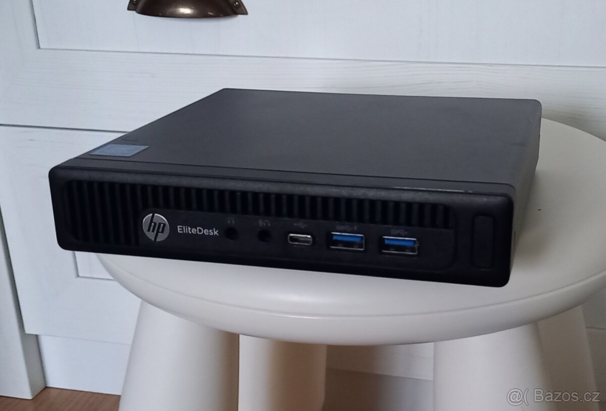 Mini PC HP EliteDesk 800 G2, 16GB RAM, 256GB NVMe SSD