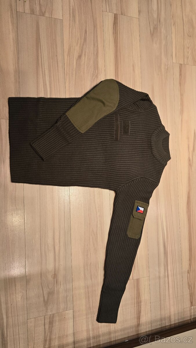 Prodám nový khaki svetr