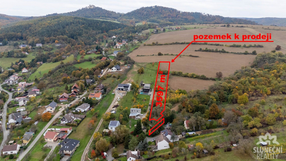 Prodej stavebního pozemku 3597 m², Buchlovice