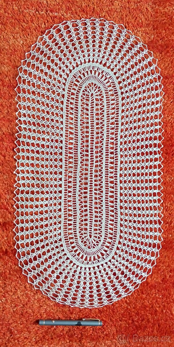 Retro dečky krajkové - háčkované či paličkované