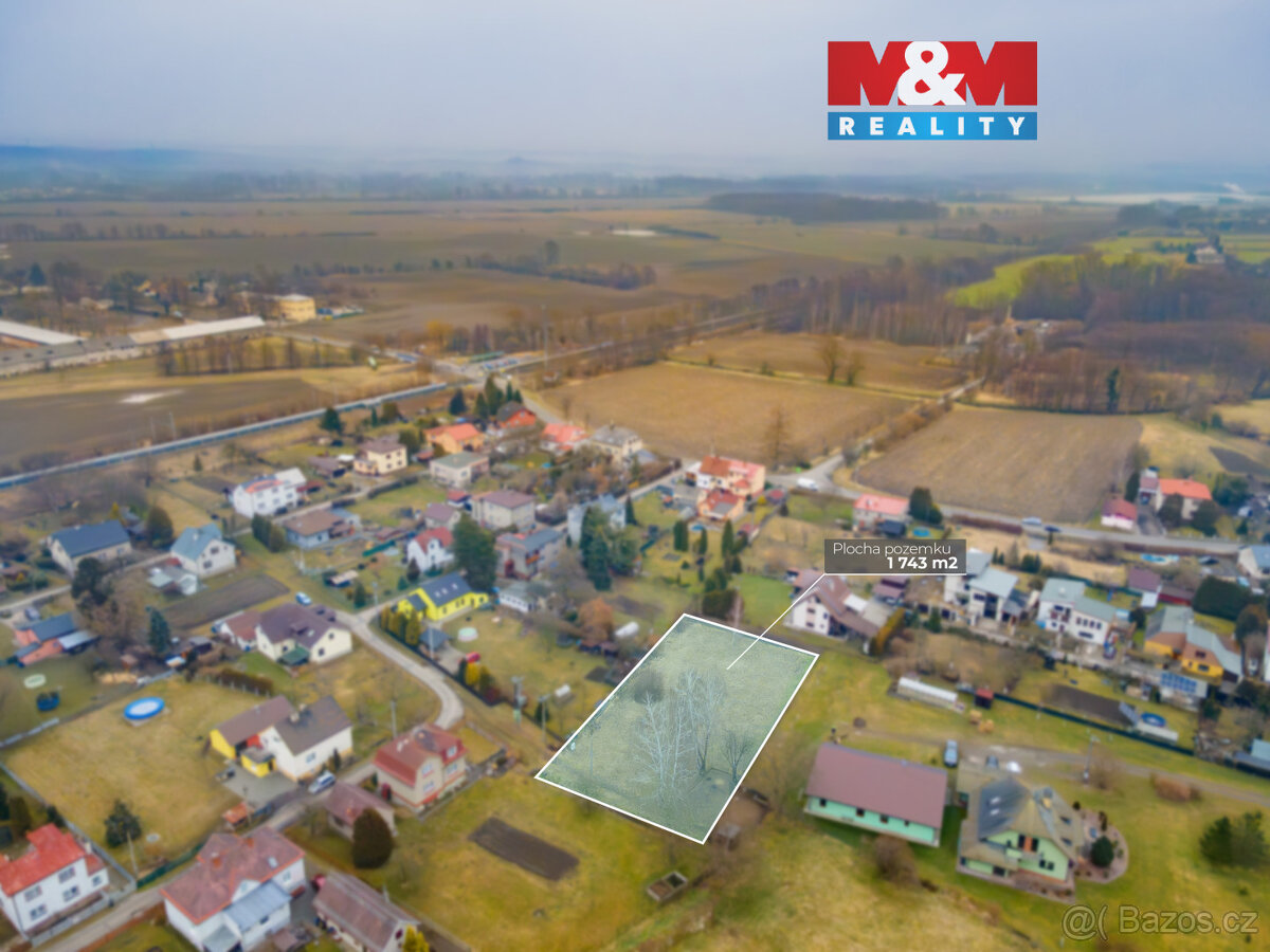 Prodej pozemku k bydlení, 1743 m², Dolní Lutyně