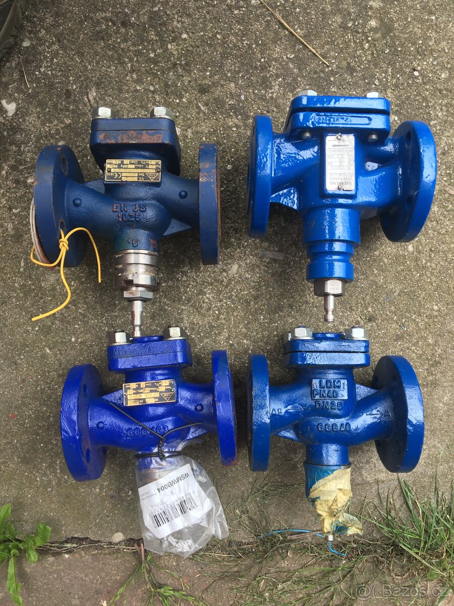 Regulační ventily pro vytápění oběktu