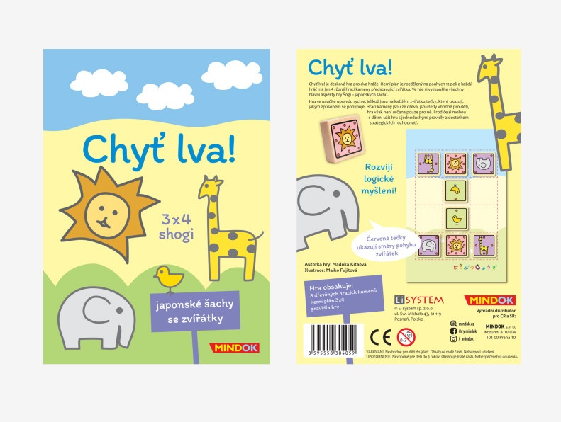 Desková hra Chyť lva