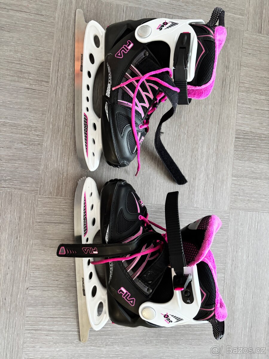 Prodám Dětské lední brusle Fila X-One Ice G vel. 35-38