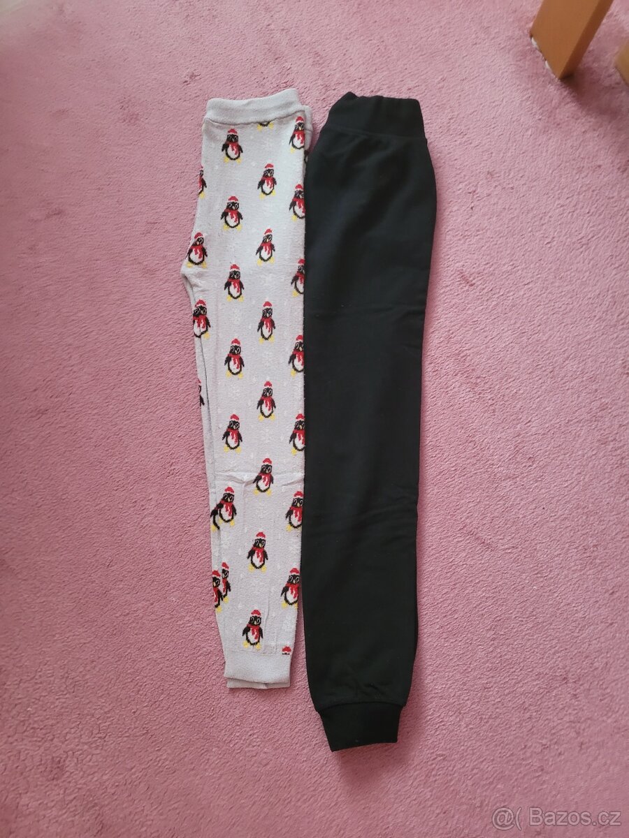 Dívčí vánoční leginy vel. S