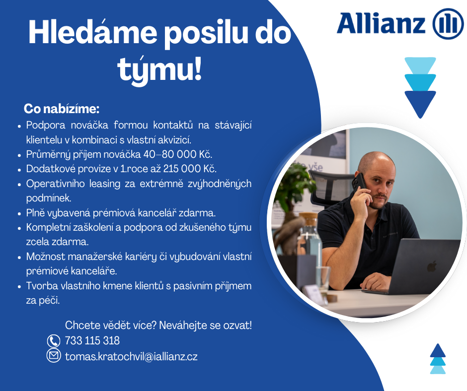 Obchodní zástupce Allianz