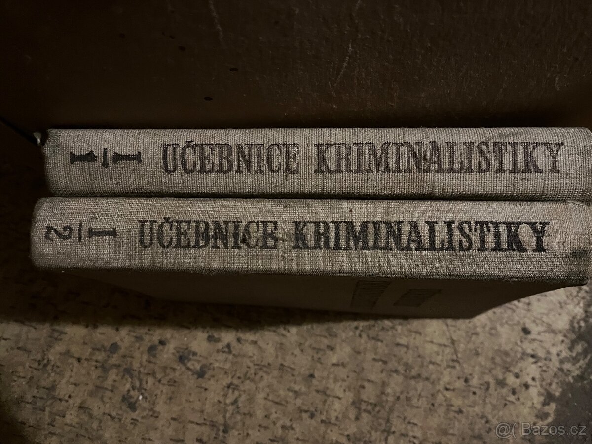 Prodám kriminalistické sborníky