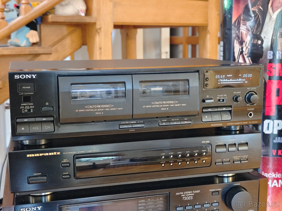 Sony TC-WR465 Double Cassette Deck