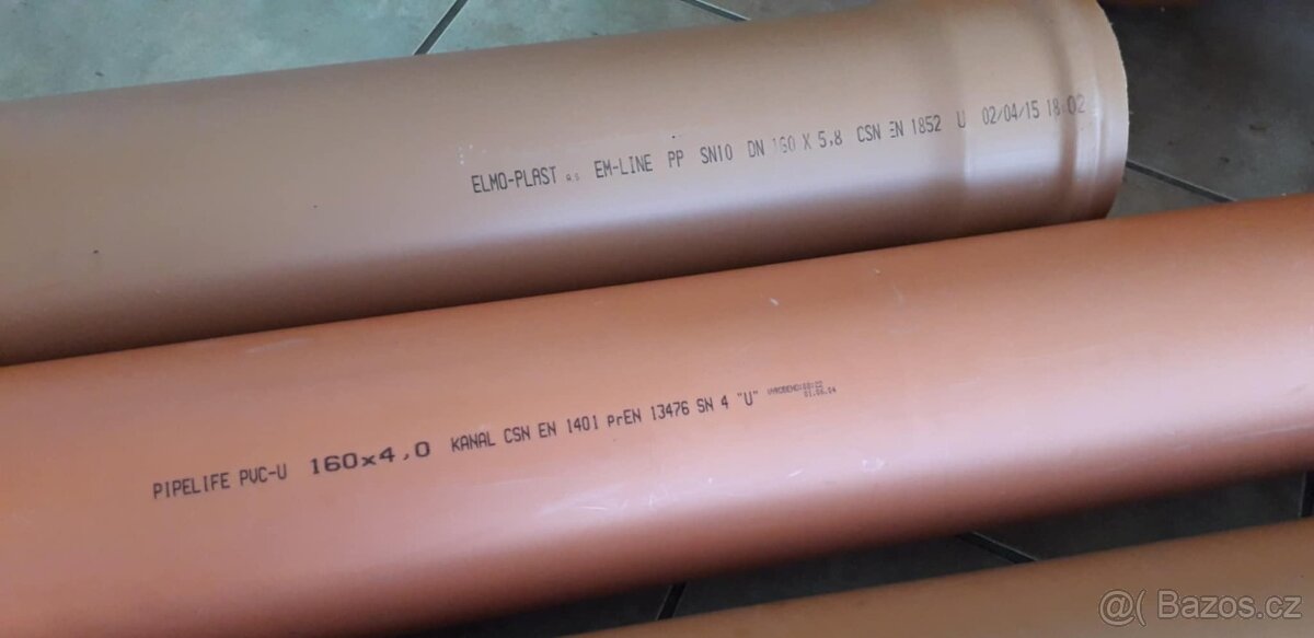 prodám roury plast