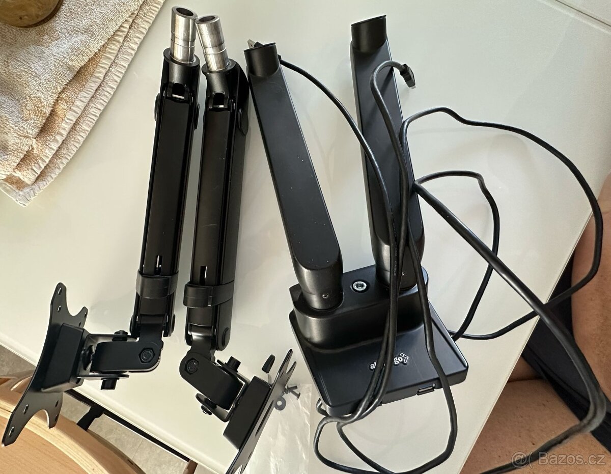 držák monitorů - AlzaErgo Arm D80B Essential USB