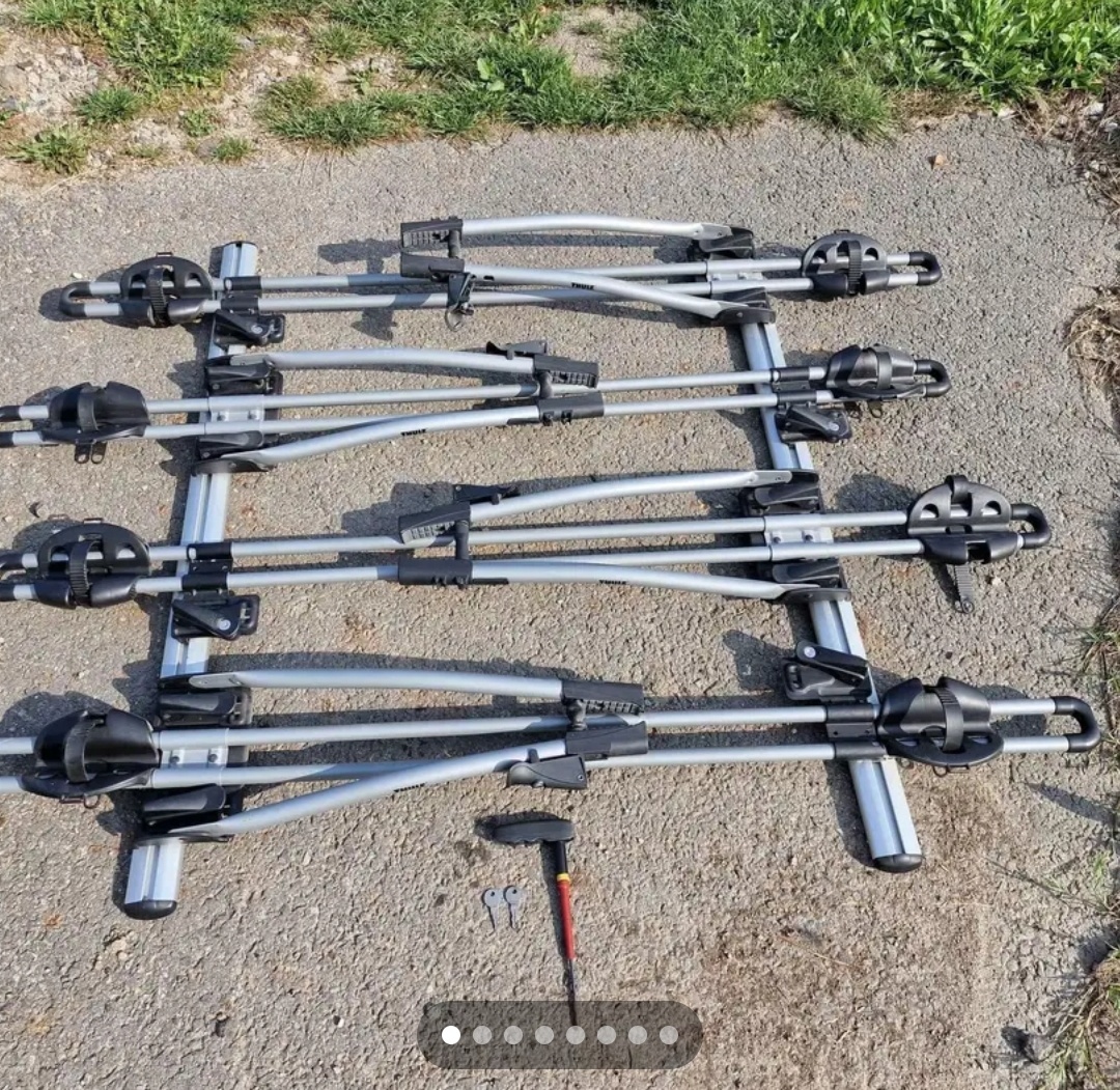 STŘEŠNÍ NOSIČ THULE FREERIDER 532 na 4kola s příčníky