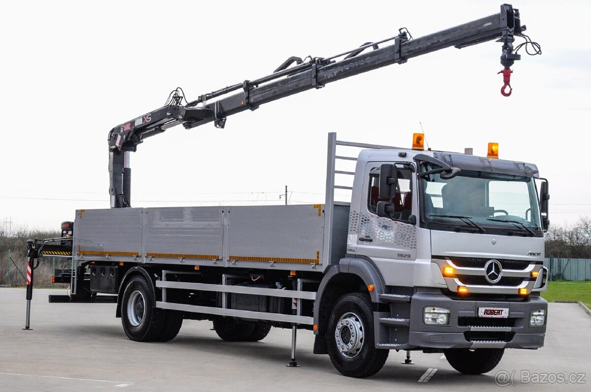 VALNÍK + HYDRAULICKÁ RUKA MERCEDES AXOR 1829 - EURO5