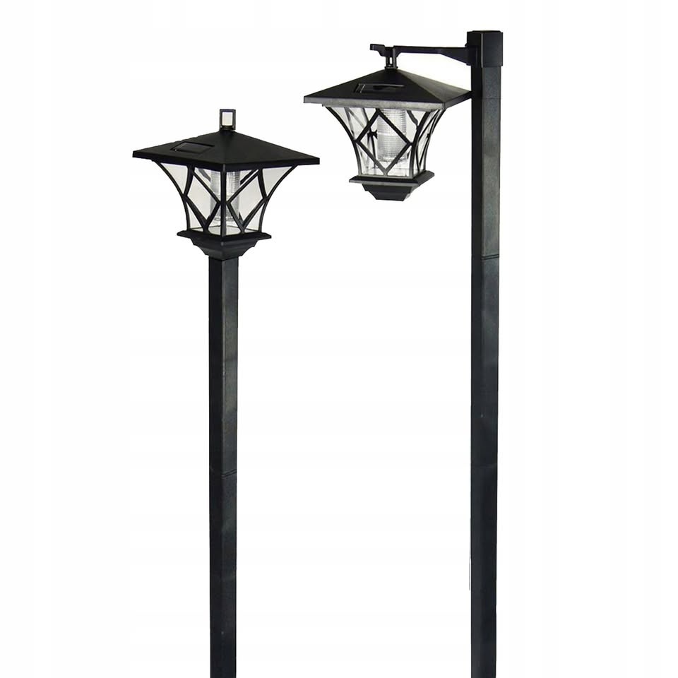 Zahradní solární lampa se soumrakovým senzorem