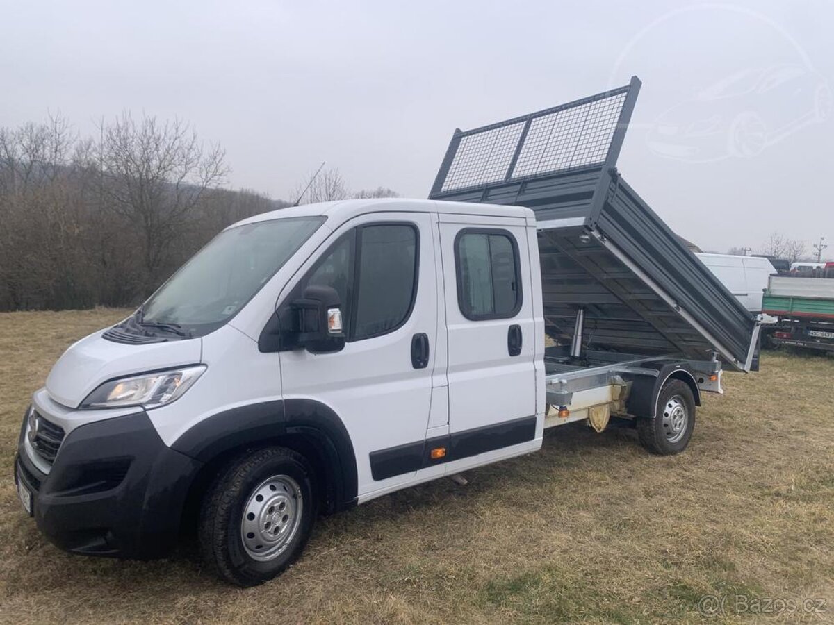 Fiat Ducato 2.3TDi 7mist nová 3S sklopka-sklápěč