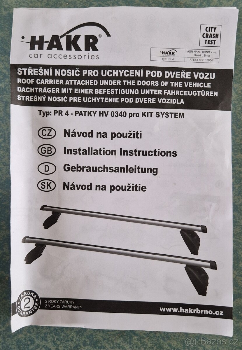 Nosiče / příčníky Ford Focus III