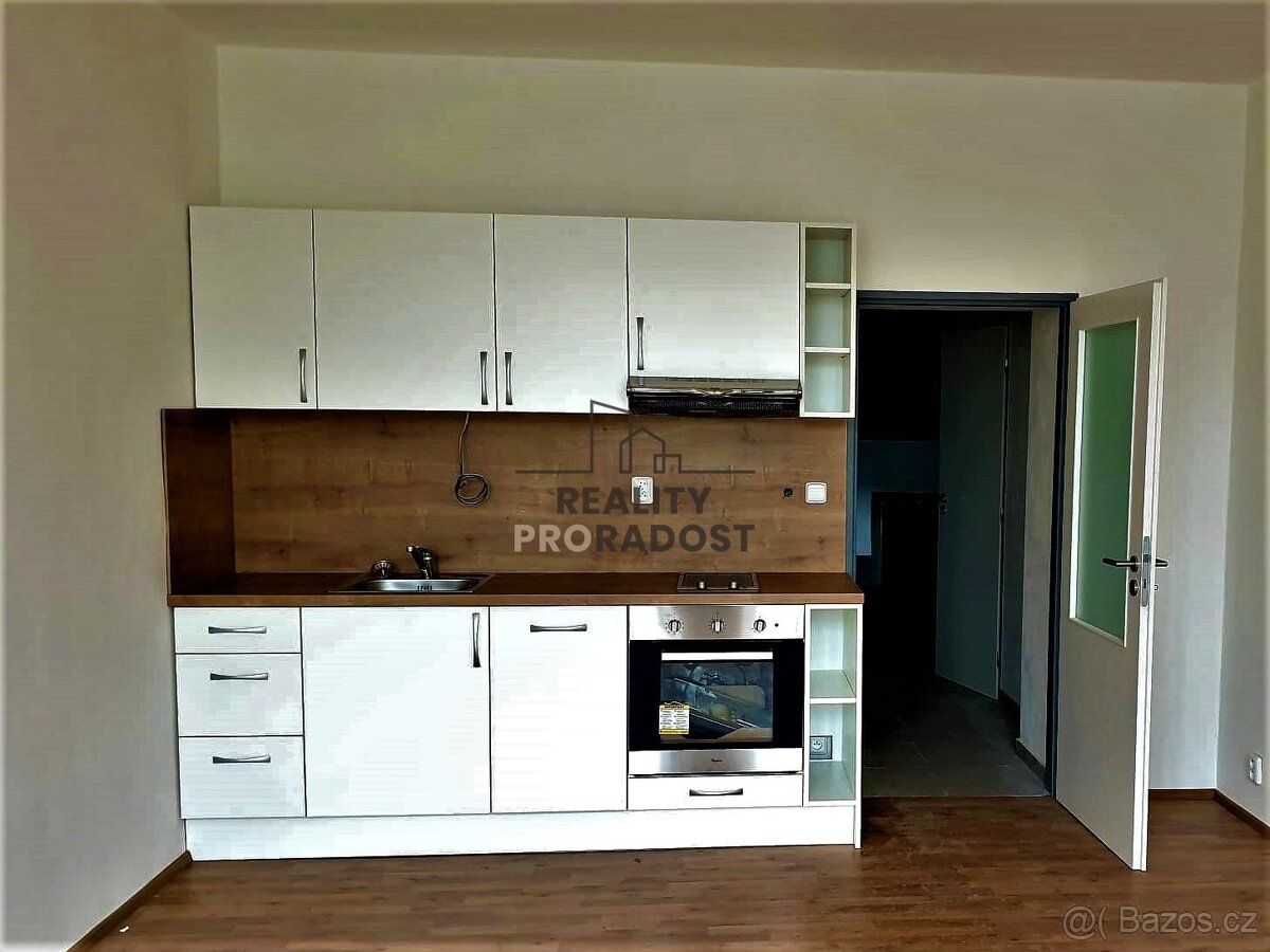 Pronájem bytu 1+kk 36,75m2 v centru Brna, na ulici Vlhká
