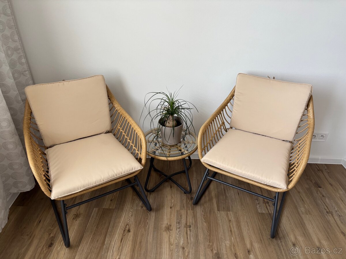 Zahradní / balkonový set