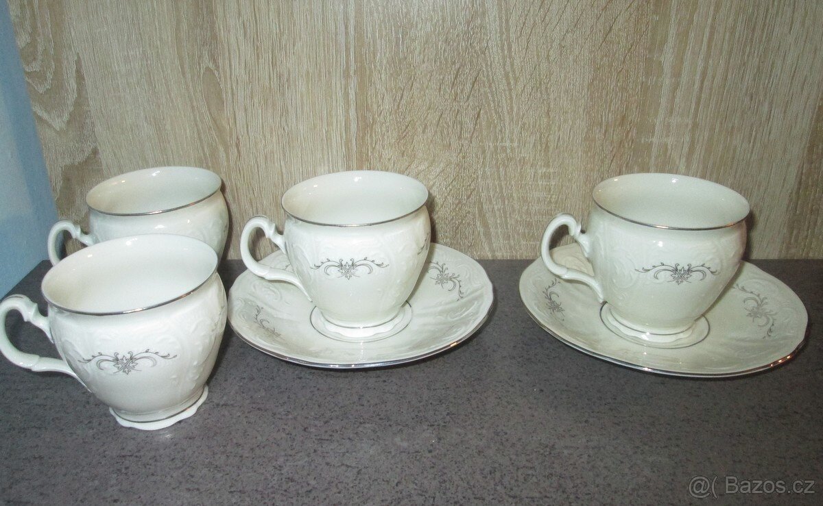 Porcelánový set na kávu