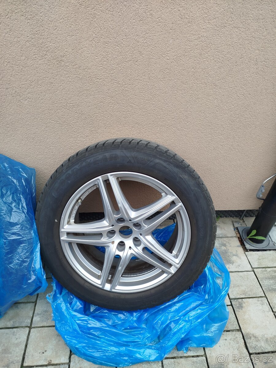 Alu kola 5x112 včetně zimních pneu 225/60R18